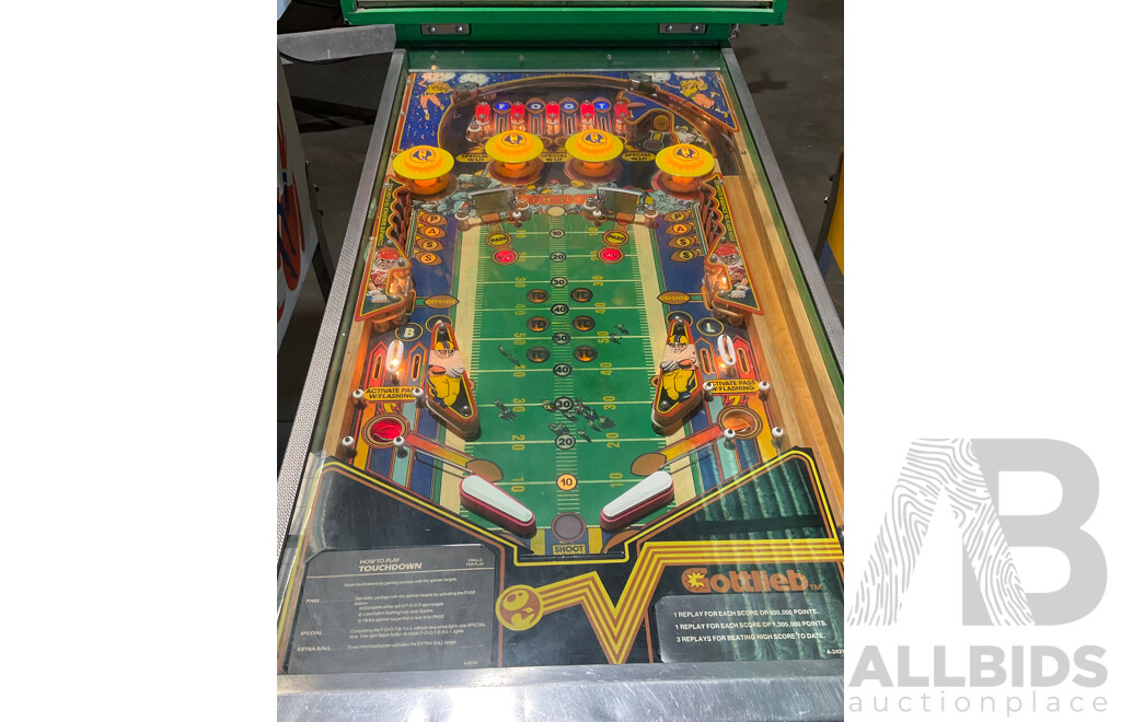 TOUCHDOWN (D. Gottlieb & Co) Pinball Machine