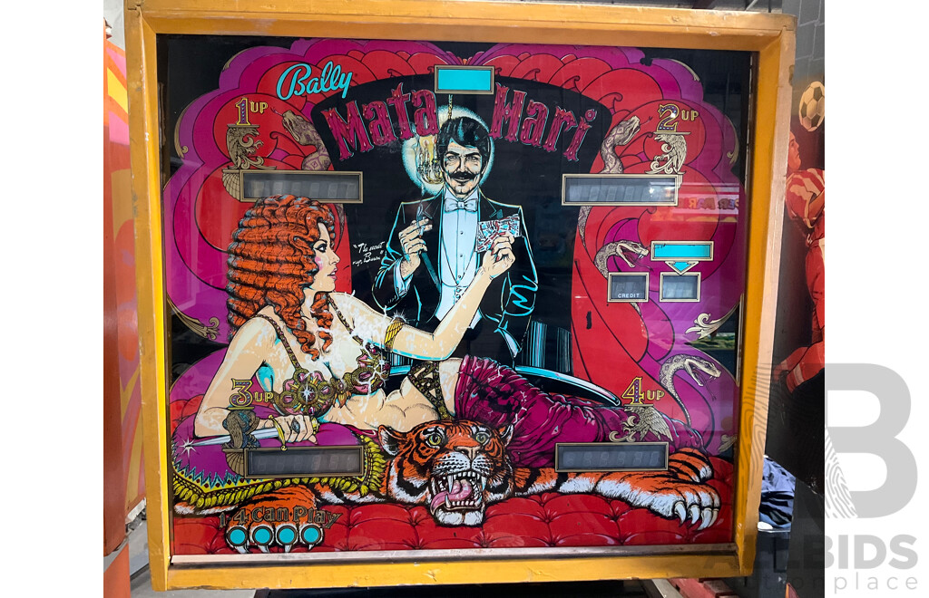 MATA HARI (Bally) Pinball Machine