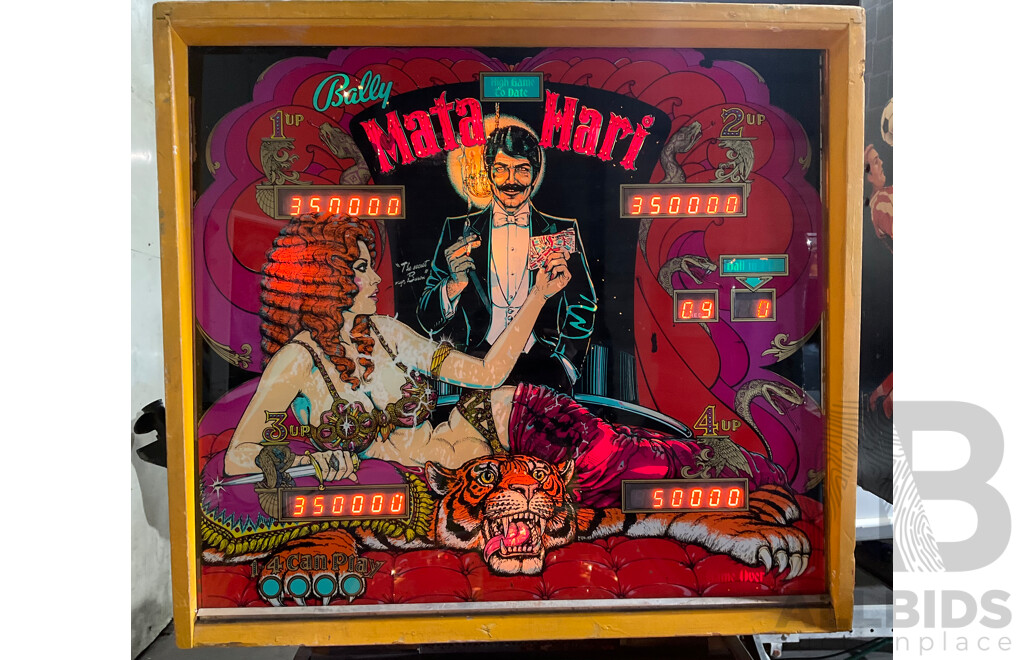 MATA HARI (Bally) Pinball Machine