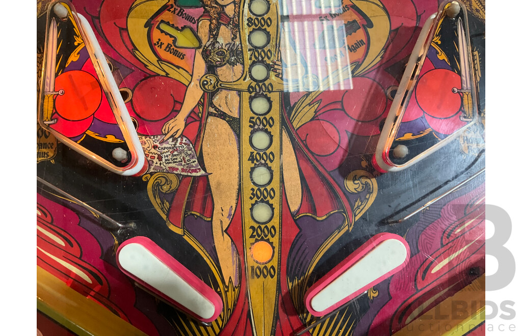 MATA HARI (Bally) Pinball Machine