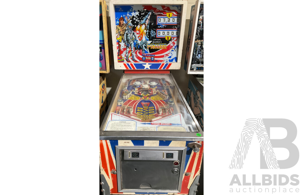 PIONEER (D. Gottlieb & Co) Pinball Machine