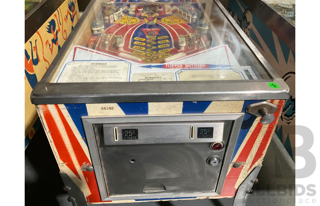 PIONEER (D. Gottlieb & Co) Pinball Machine