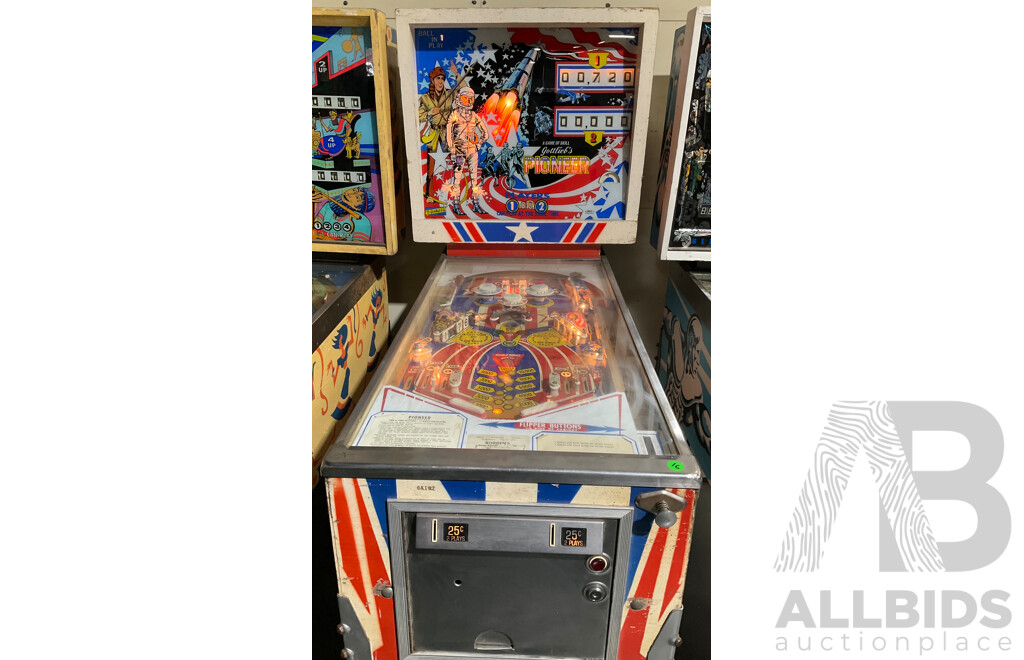 PIONEER (D. Gottlieb & Co) Pinball Machine