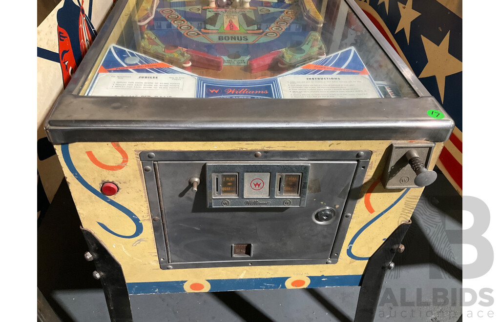 JUBILEE (Williams) Pinball Machine