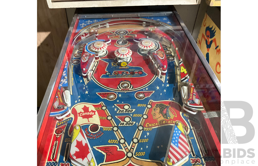 BOBBY ORR POWER PLAY (Bally) Pinball Machine