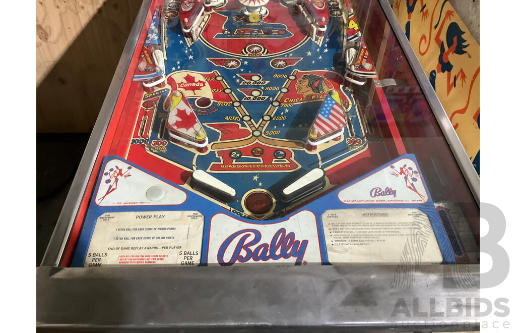 BOBBY ORR POWER PLAY (Bally) Pinball Machine
