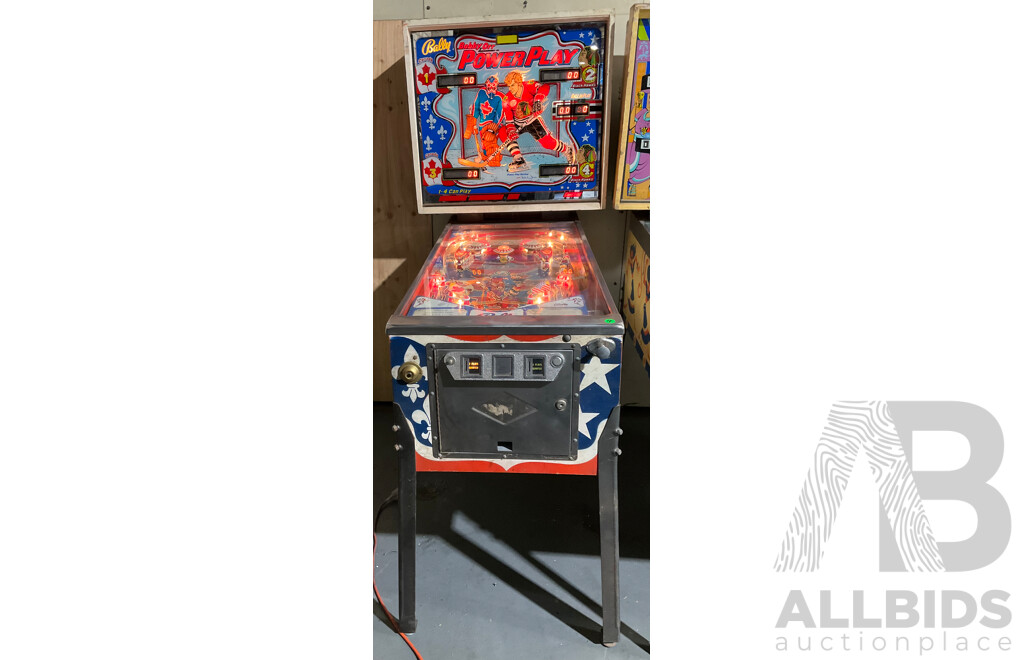 BOBBY ORR POWER PLAY (Bally) Pinball Machine