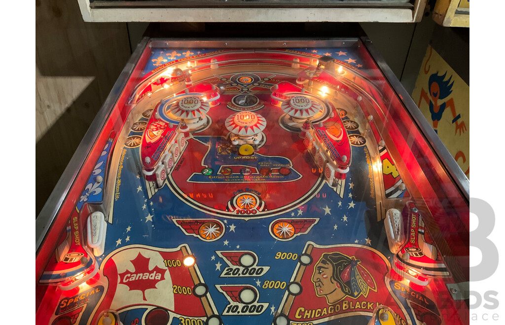 BOBBY ORR POWER PLAY (Bally) Pinball Machine