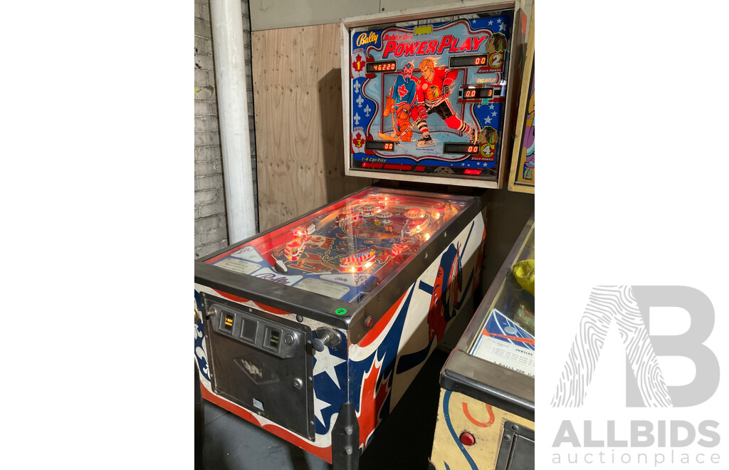 BOBBY ORR POWER PLAY (Bally) Pinball Machine