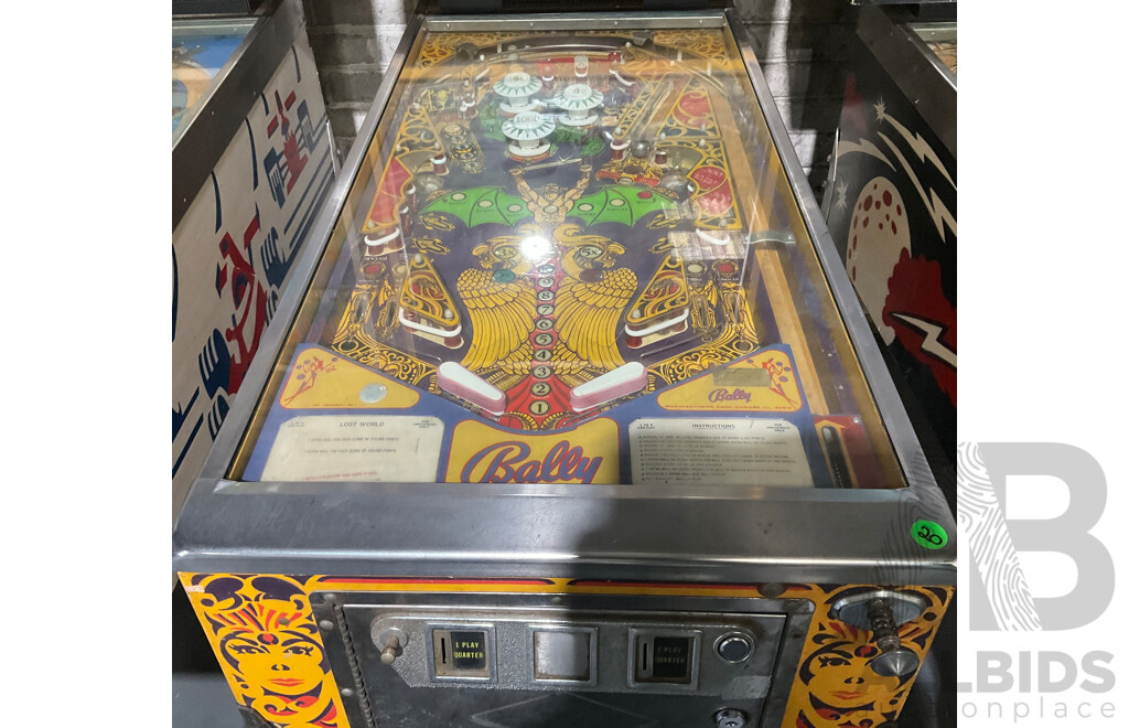 LOST WORLD (Bally) Pinball Machine