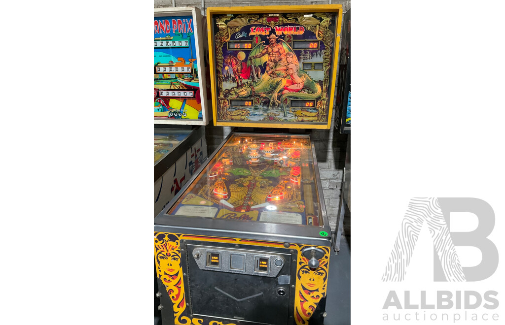 LOST WORLD (Bally) Pinball Machine