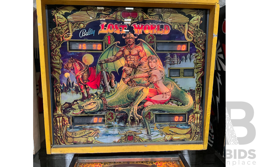 LOST WORLD (Bally) Pinball Machine