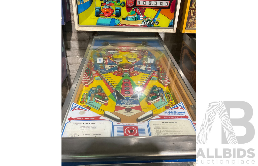 GRAND PRIX (Williams) Pinball Machine