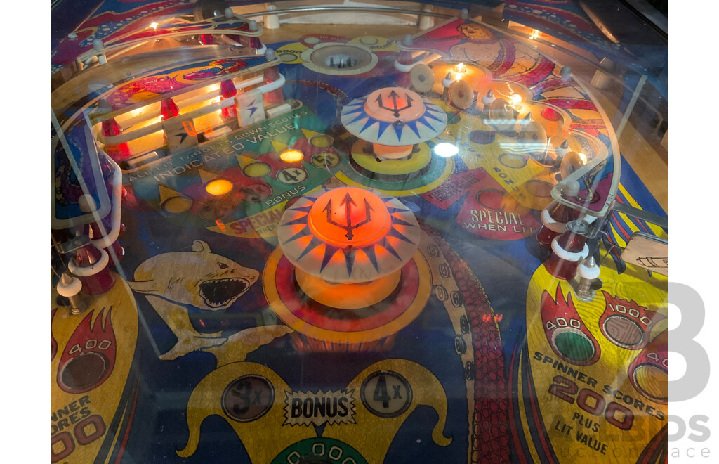 TRIDENT (Stern) Pinball Machine