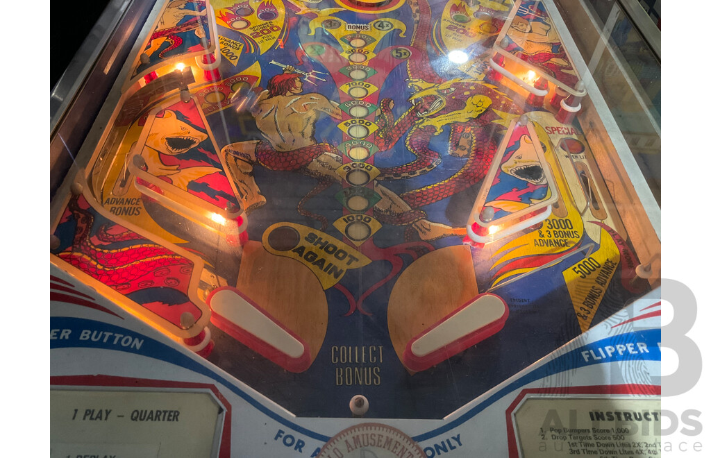 TRIDENT (Stern) Pinball Machine