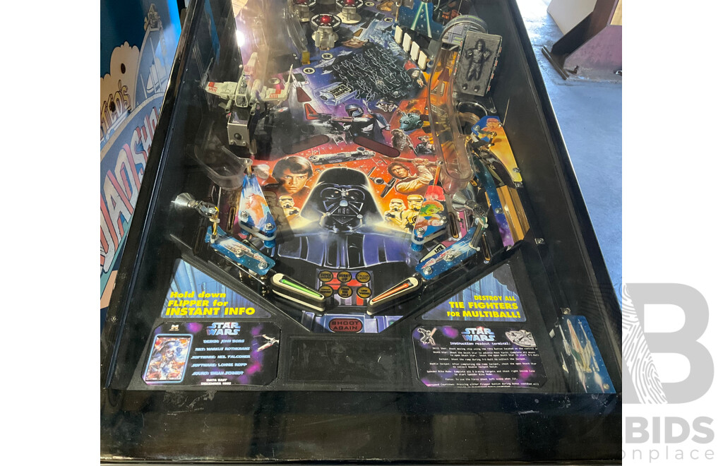STAR WARS TRILOGY (Sega) Pinball Machine