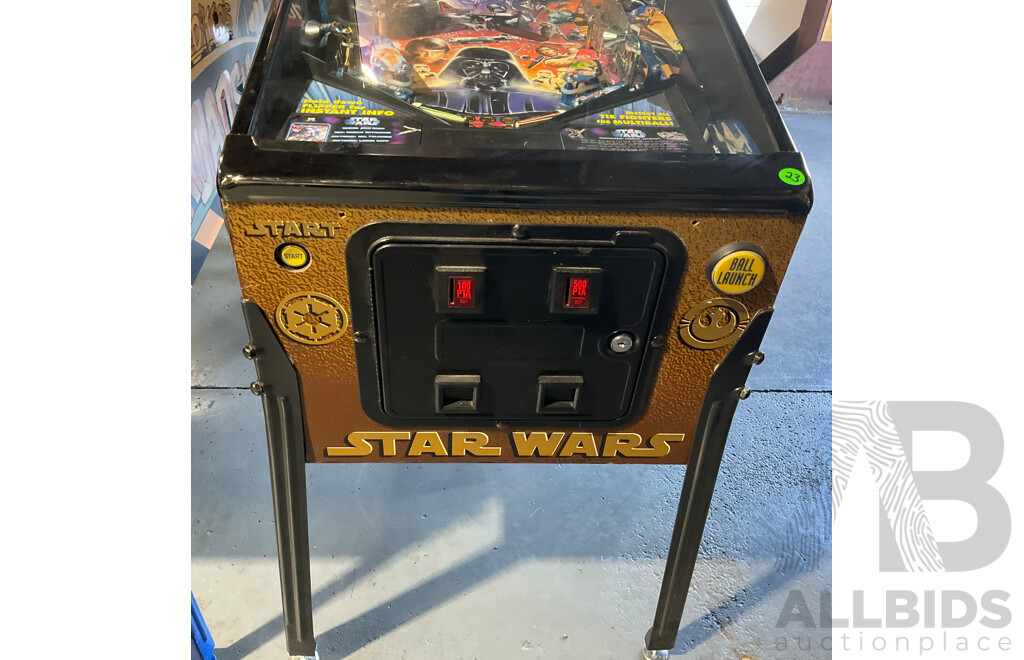STAR WARS TRILOGY (Sega) Pinball Machine