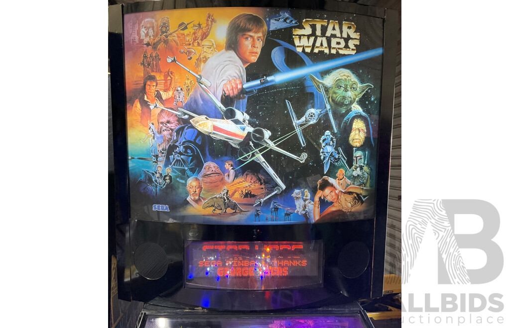STAR WARS TRILOGY (Sega) Pinball Machine