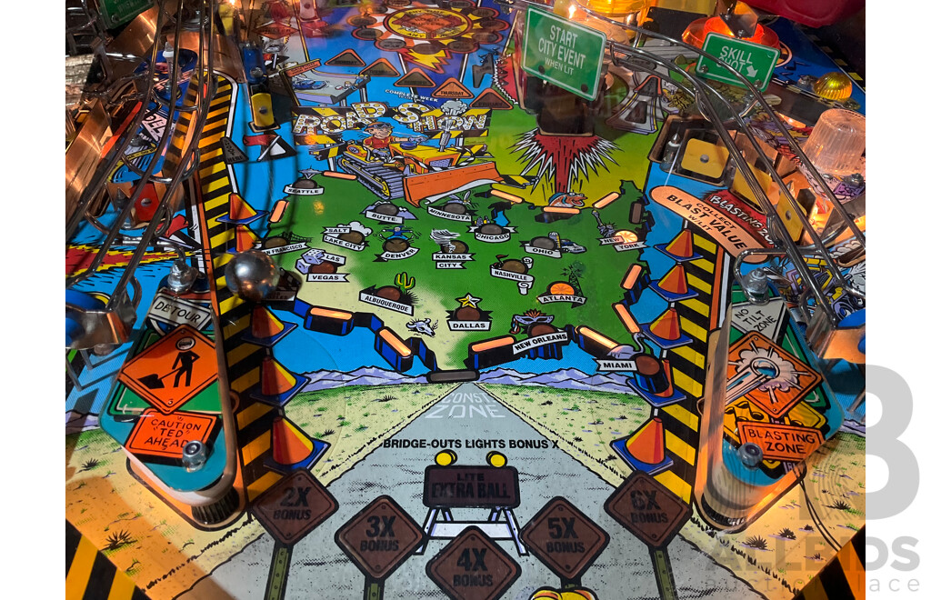 RED & TED'S ROAD SHOW (Williams) Pinball Machine