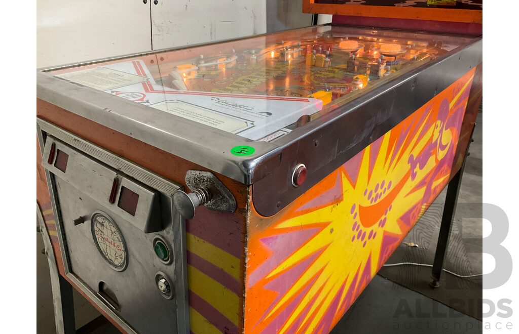 SINBAD (Gottlieb) Pinball Machine