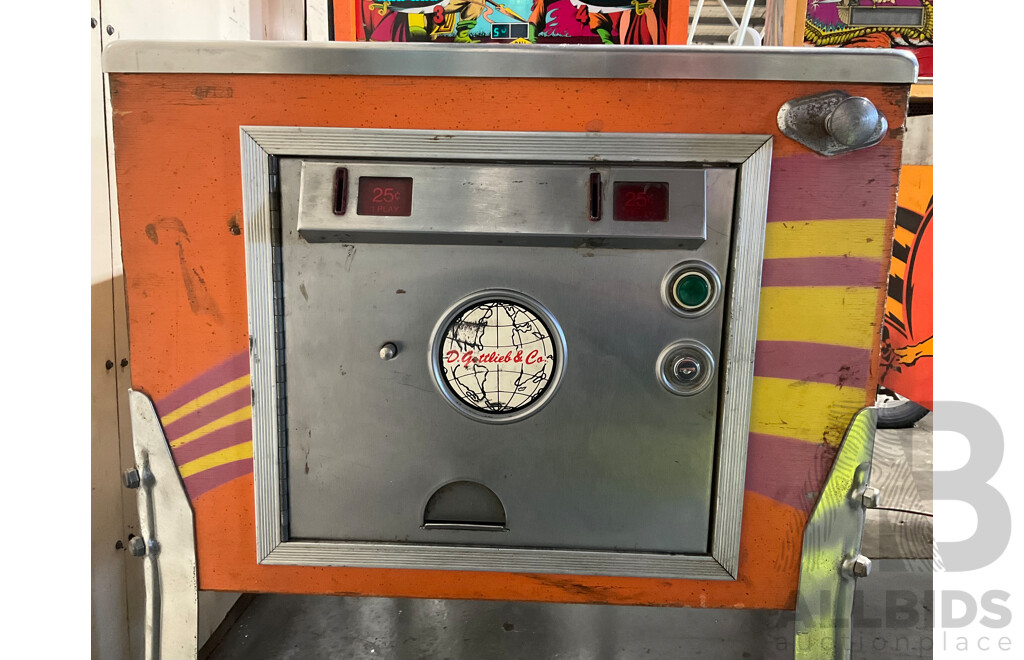 SINBAD (Gottlieb) Pinball Machine