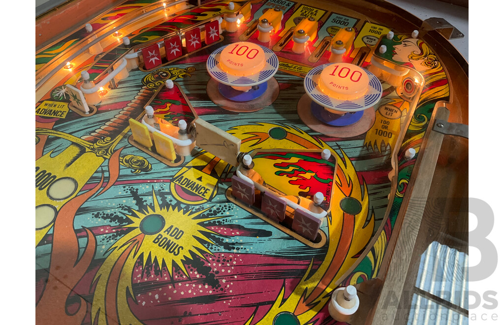 SINBAD (Gottlieb) Pinball Machine