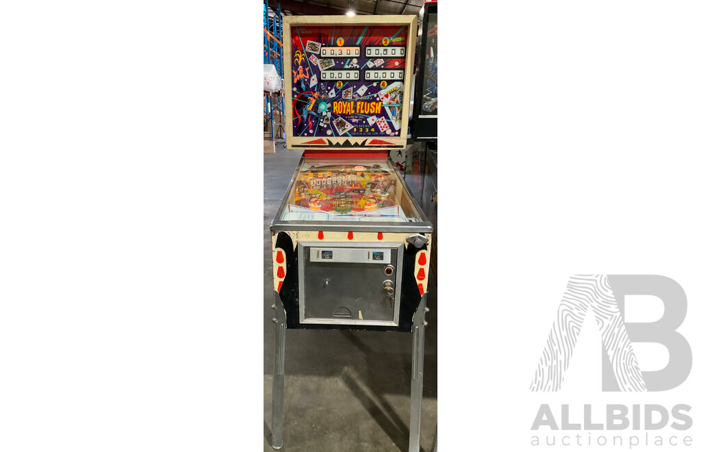 ROYAL FLUSH (D. Gottlieb & Co) Pinball Machine