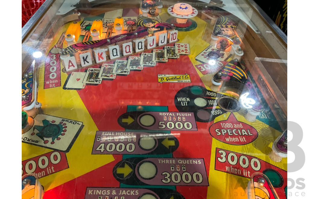 ROYAL FLUSH (D. Gottlieb & Co) Pinball Machine