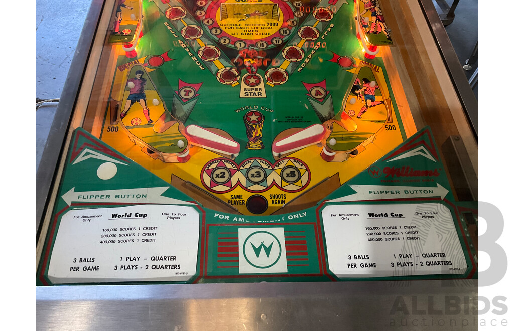 World Cup (Williams) Pinball Machine