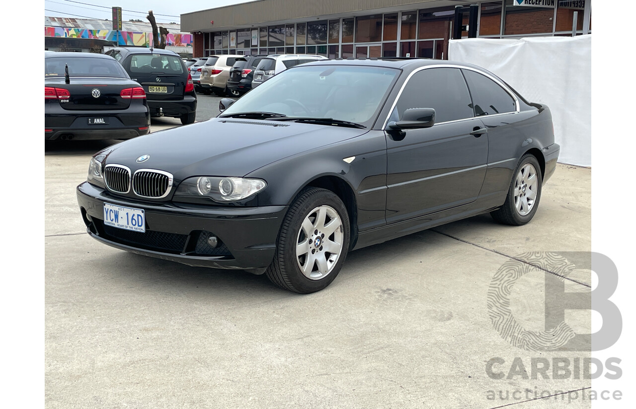 3/2004 BMW 320Ci E46 2d Coupe Black 2.2L