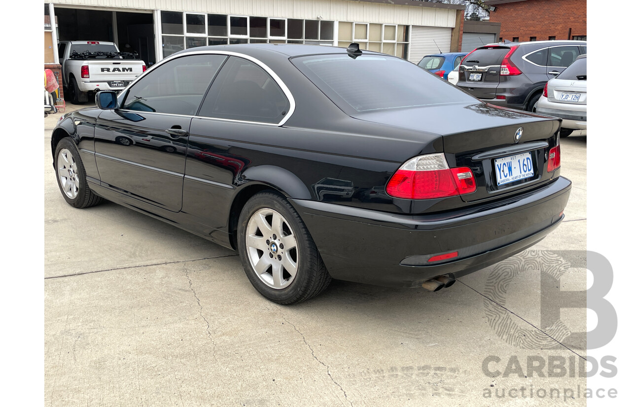 3/2004 BMW 320Ci E46 2d Coupe Black 2.2L