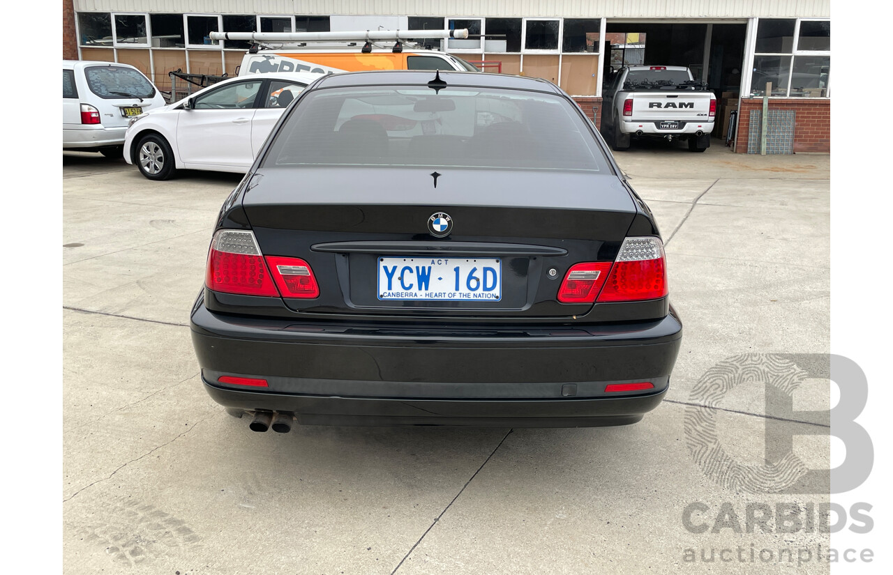 3/2004 BMW 320Ci E46 2d Coupe Black 2.2L