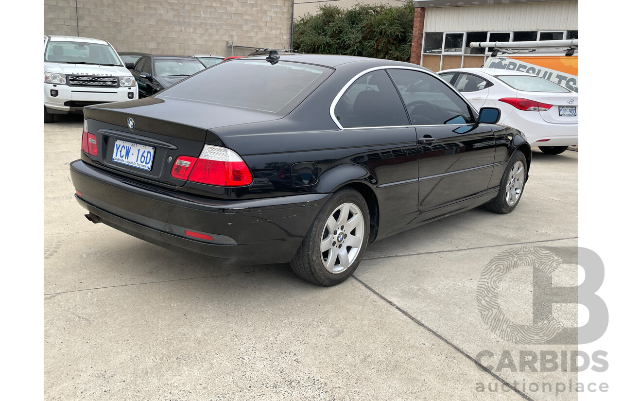 3/2004 BMW 320Ci E46 2d Coupe Black 2.2L