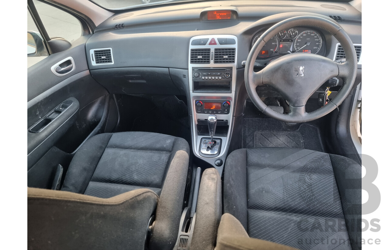 3/2007 Peugeot 307 XSE HDi 2.0 MY06 UPGRADE 5d Hatchback White 2.0L