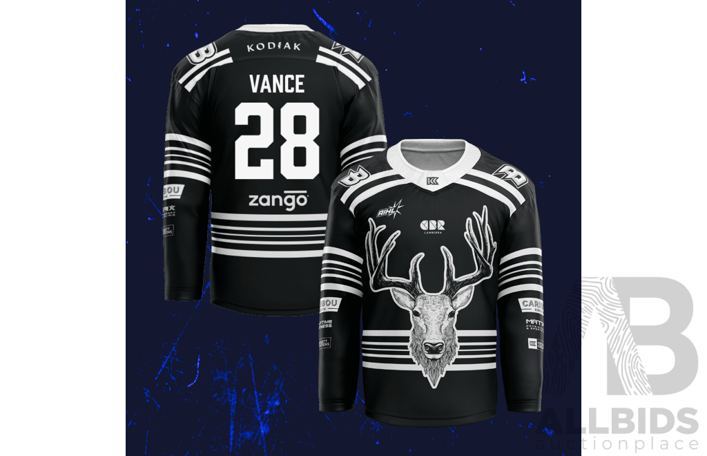 2023 CBR Brave Caribou Jersey - #28 Carson Vance