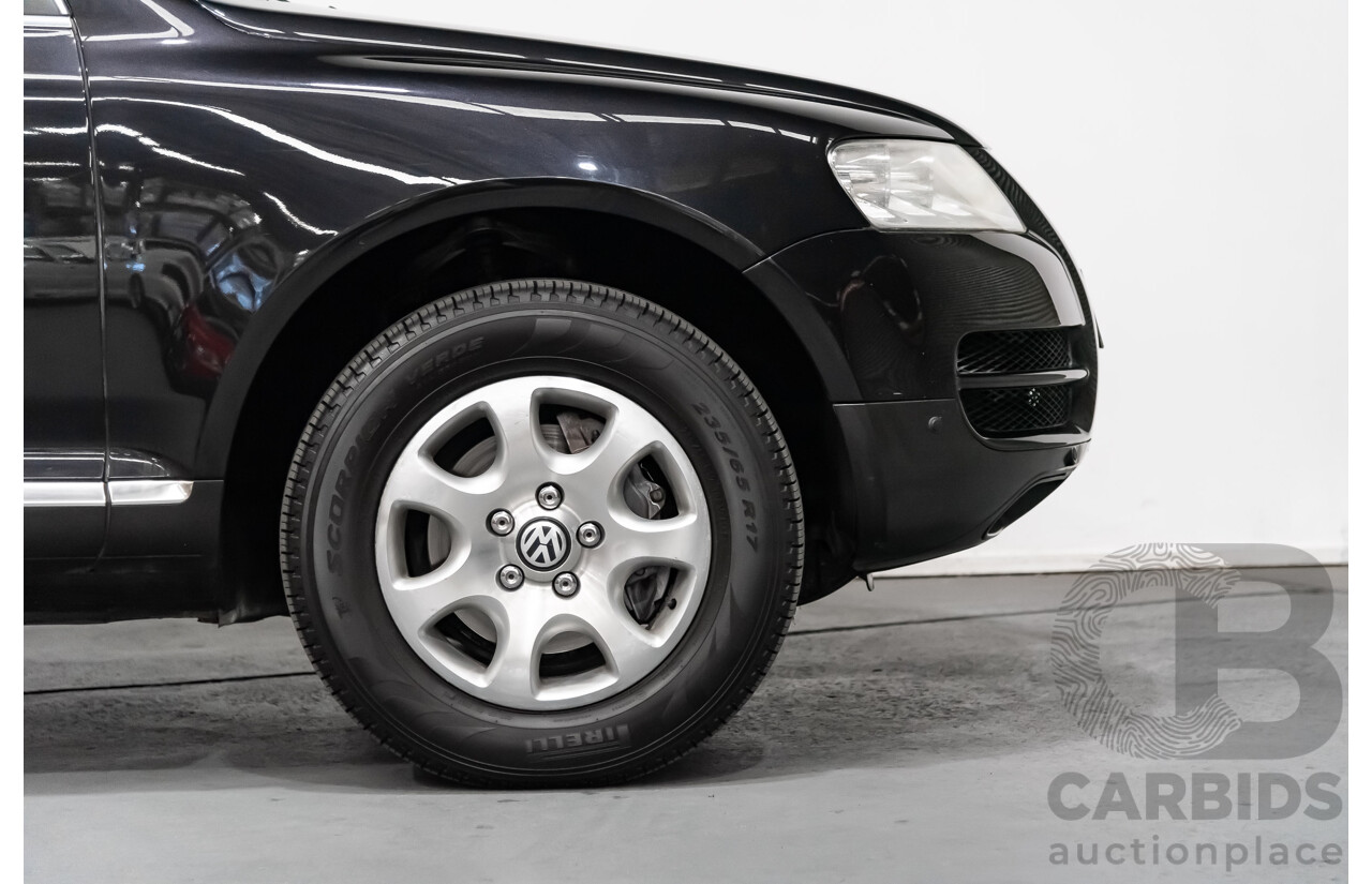 3/2004 Volkswagen Touareg 7L 4d Wagon Black 4.2L V8