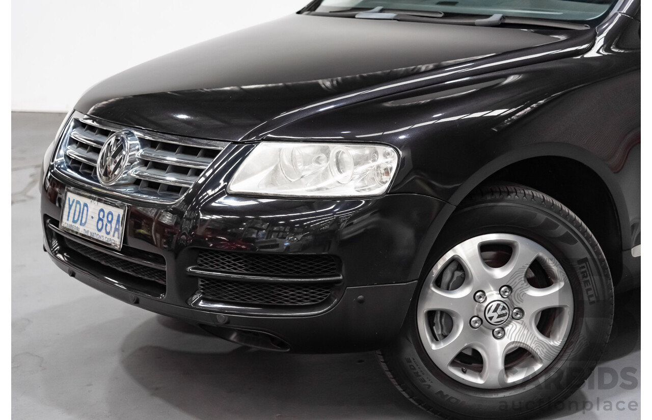 3/2004 Volkswagen Touareg 7L 4d Wagon Black 4.2L V8