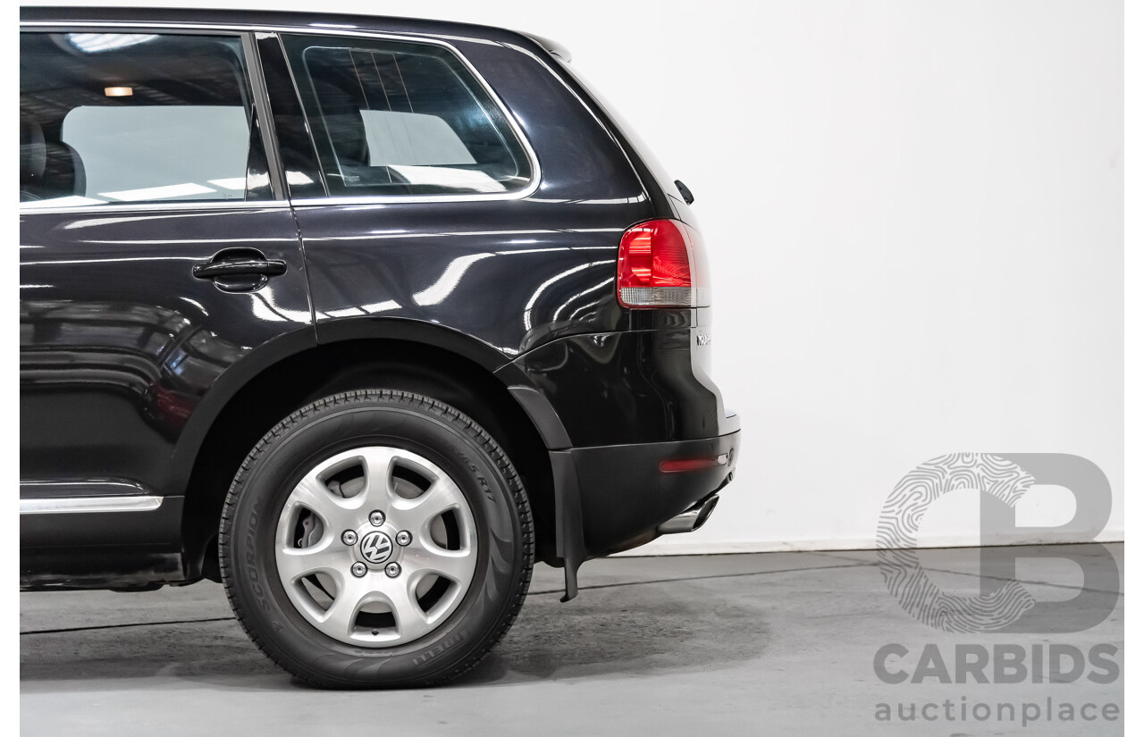 3/2004 Volkswagen Touareg 7L 4d Wagon Black 4.2L V8