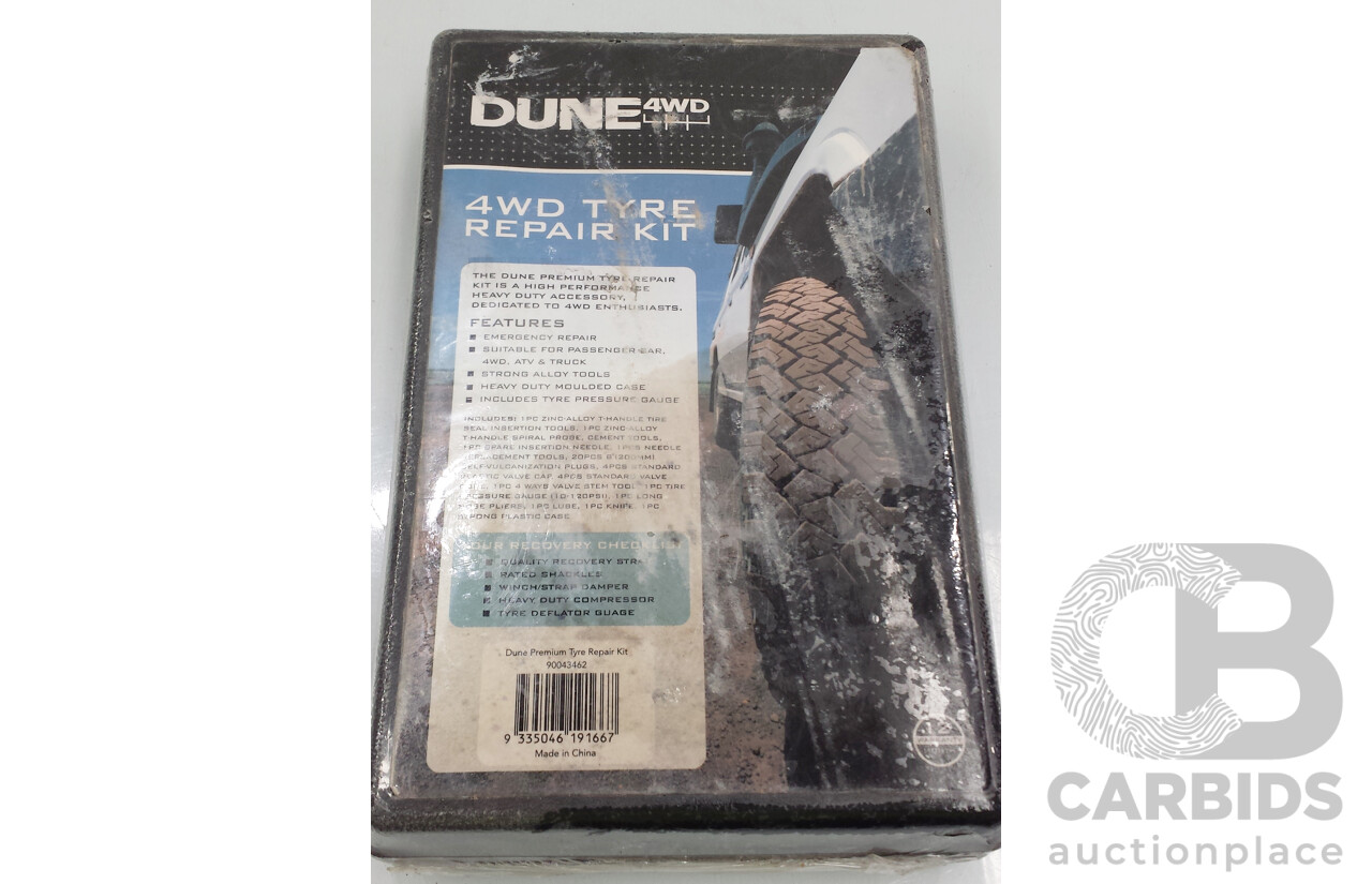 Dune 4WD Premium Tyre Repair Kit - New