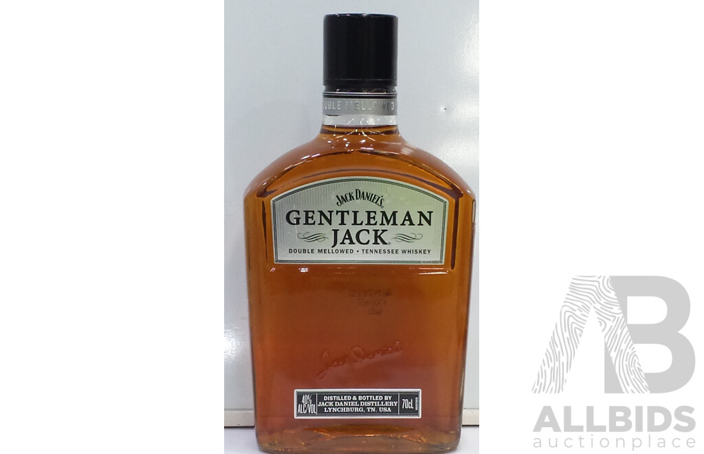 700ml Bottle of Jack Daniels Gentlman Jack Tennessee Bourbon Whiskey - New