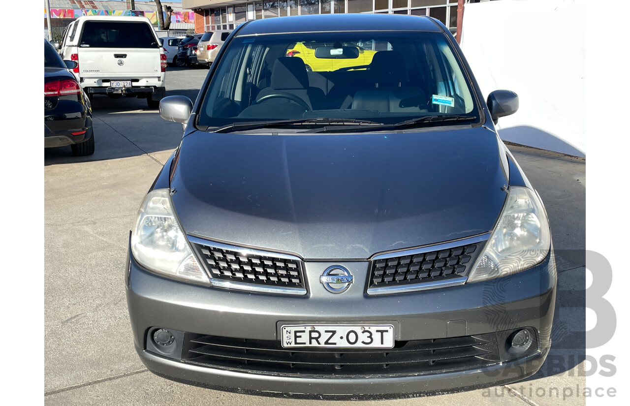 9/2006 Nissan Tiida ST C11 5d Hatchback Grey 1.8L