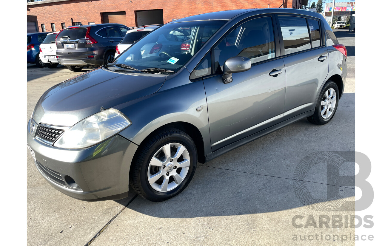 9/2006 Nissan Tiida ST C11 5d Hatchback Grey 1.8L