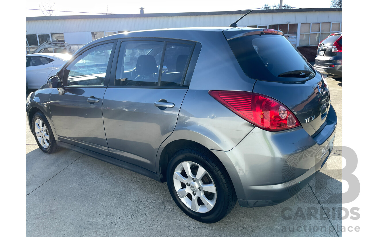 9/2006 Nissan Tiida ST C11 5d Hatchback Grey 1.8L