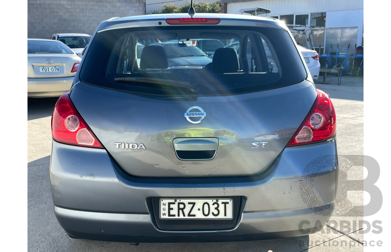 9/2006 Nissan Tiida ST C11 5d Hatchback Grey 1.8L