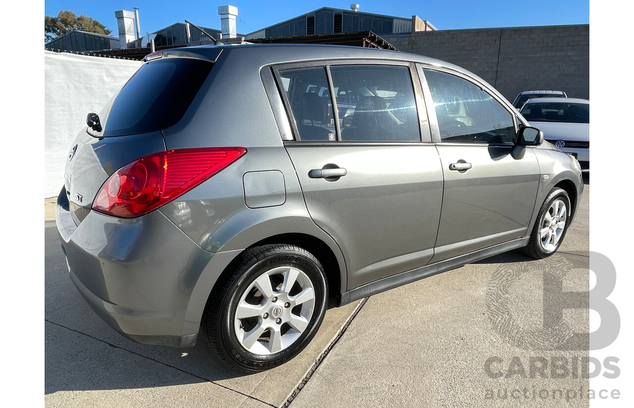 9/2006 Nissan Tiida ST C11 5d Hatchback Grey 1.8L