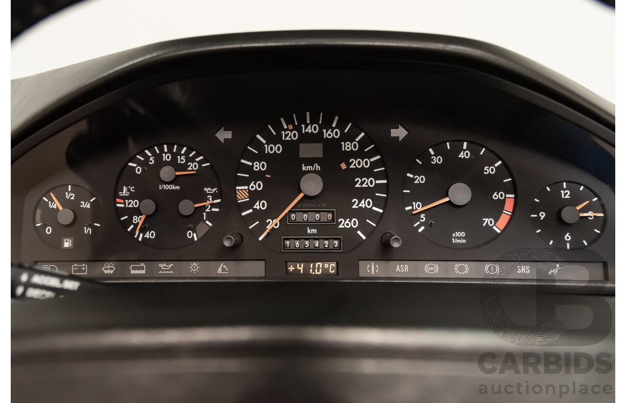 7/1990 Mercedes-Benz 500 SL  2d Convertible Red 5.0L V8