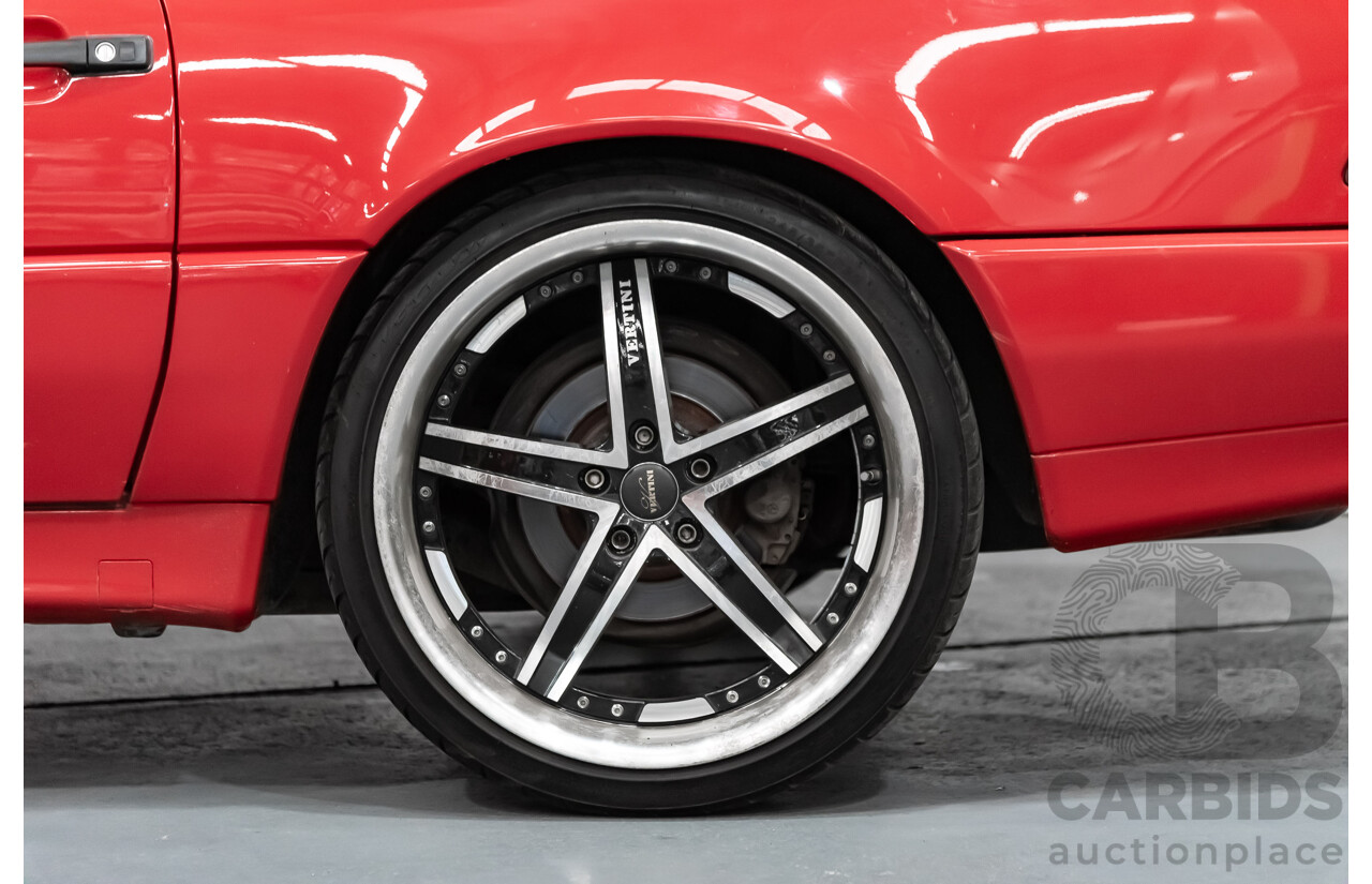 7/1990 Mercedes-Benz 500 SL  2d Convertible Red 5.0L V8