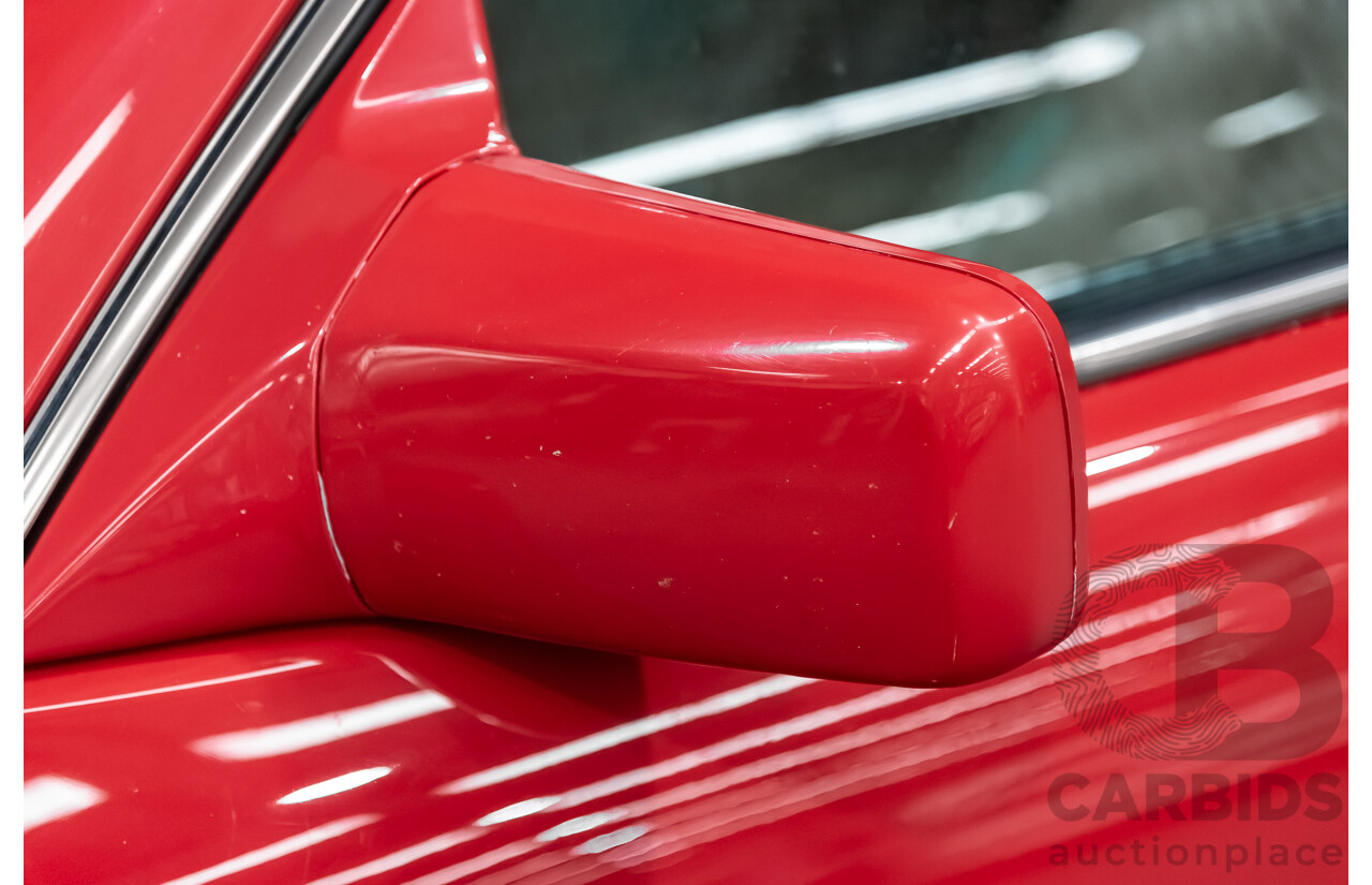 7/1990 Mercedes-Benz 500 SL  2d Convertible Red 5.0L V8