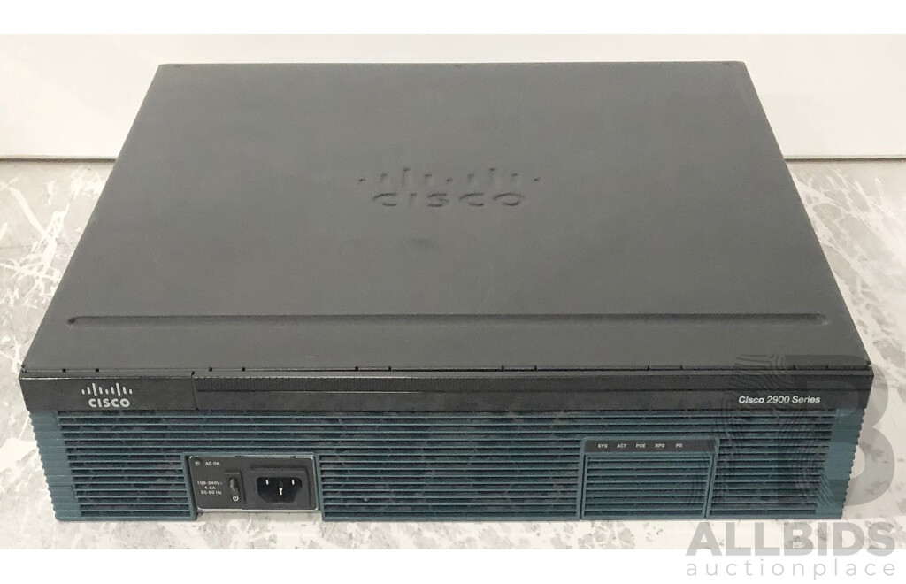 Cisco (CISCO2921/K9) 2900 Series Integrated Service Router