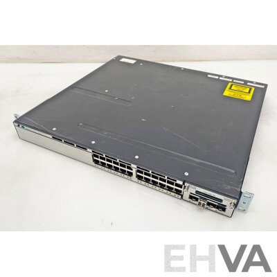 Cisco Catalyst (WS-C3750X-24T-S) 3750-X Series 24-Port Gigabit Managed Switch